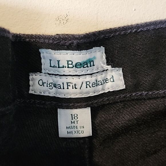 L.L.Bean Original fit Relaxed fit Size 18 Tall NWT - Picture 5 of 5